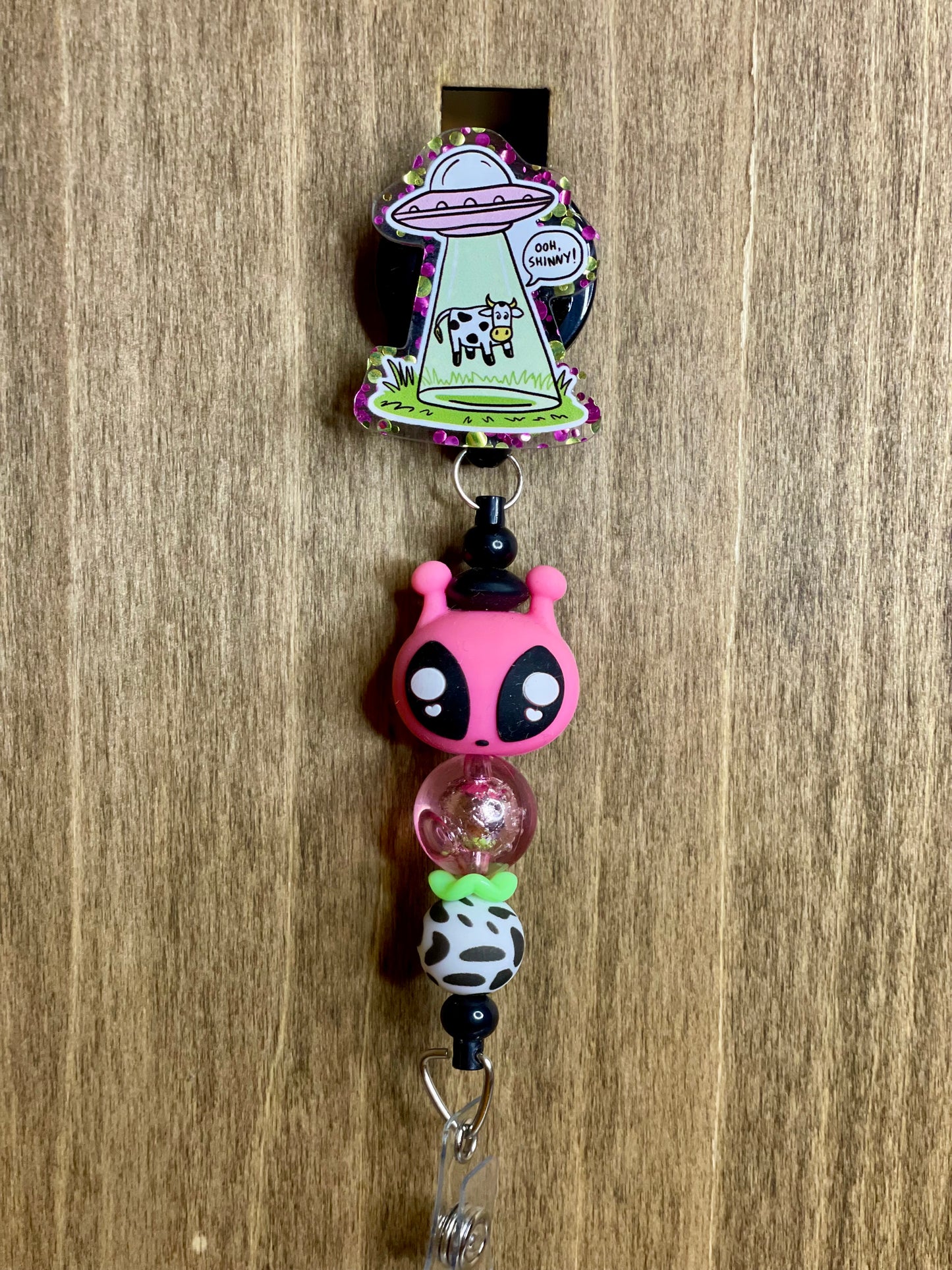 Alien and cow