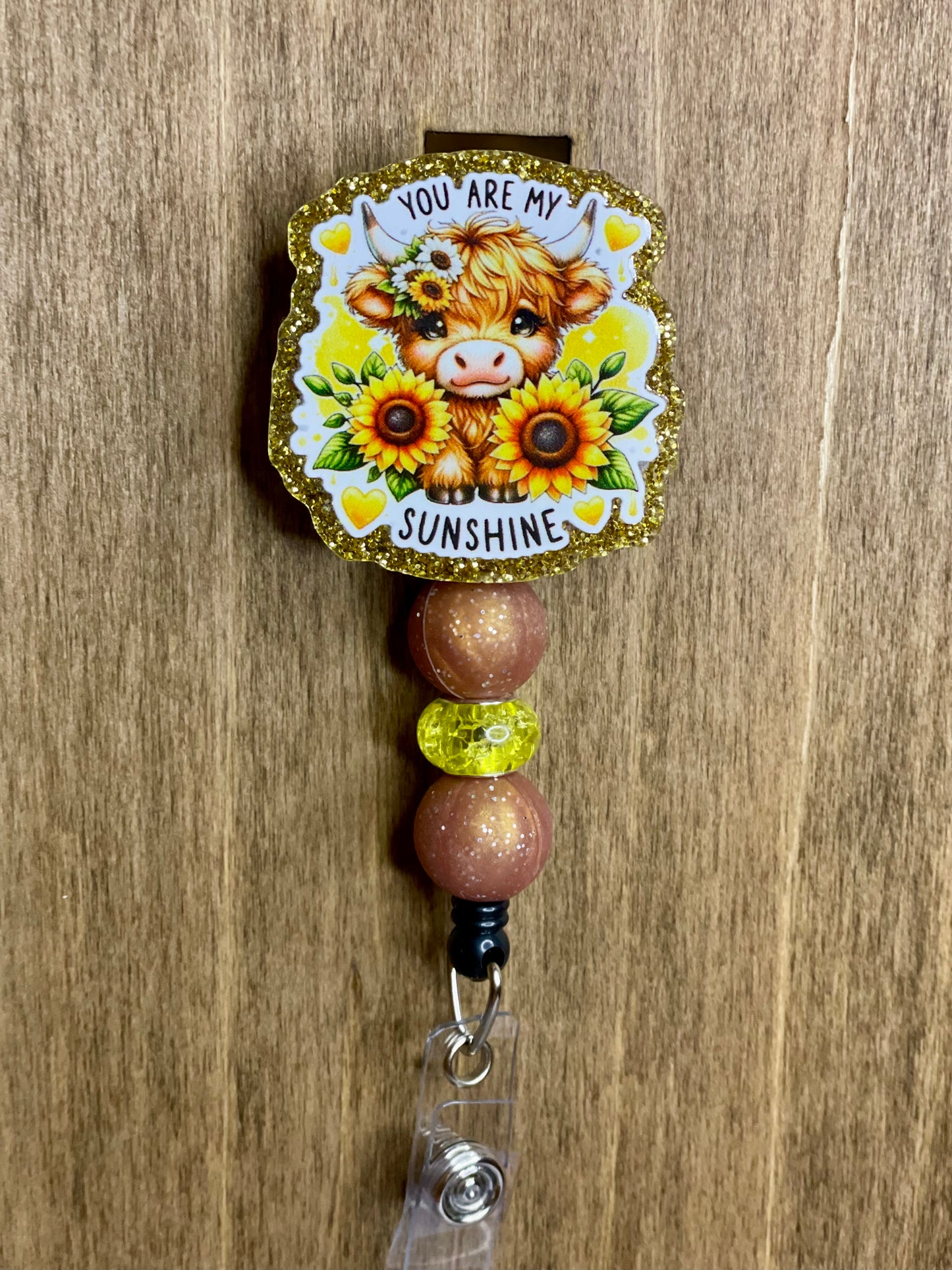 Sunshine highland cow