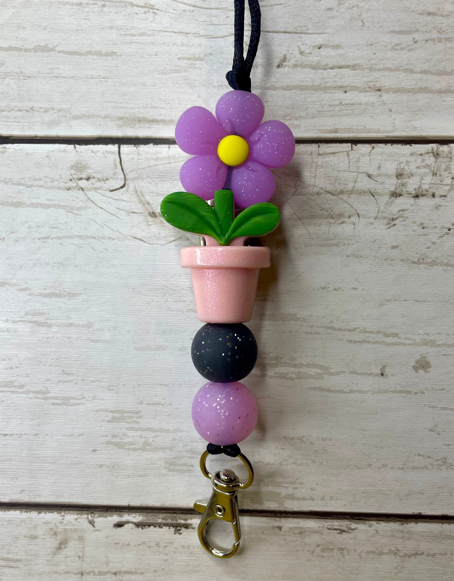 Flower lanyard