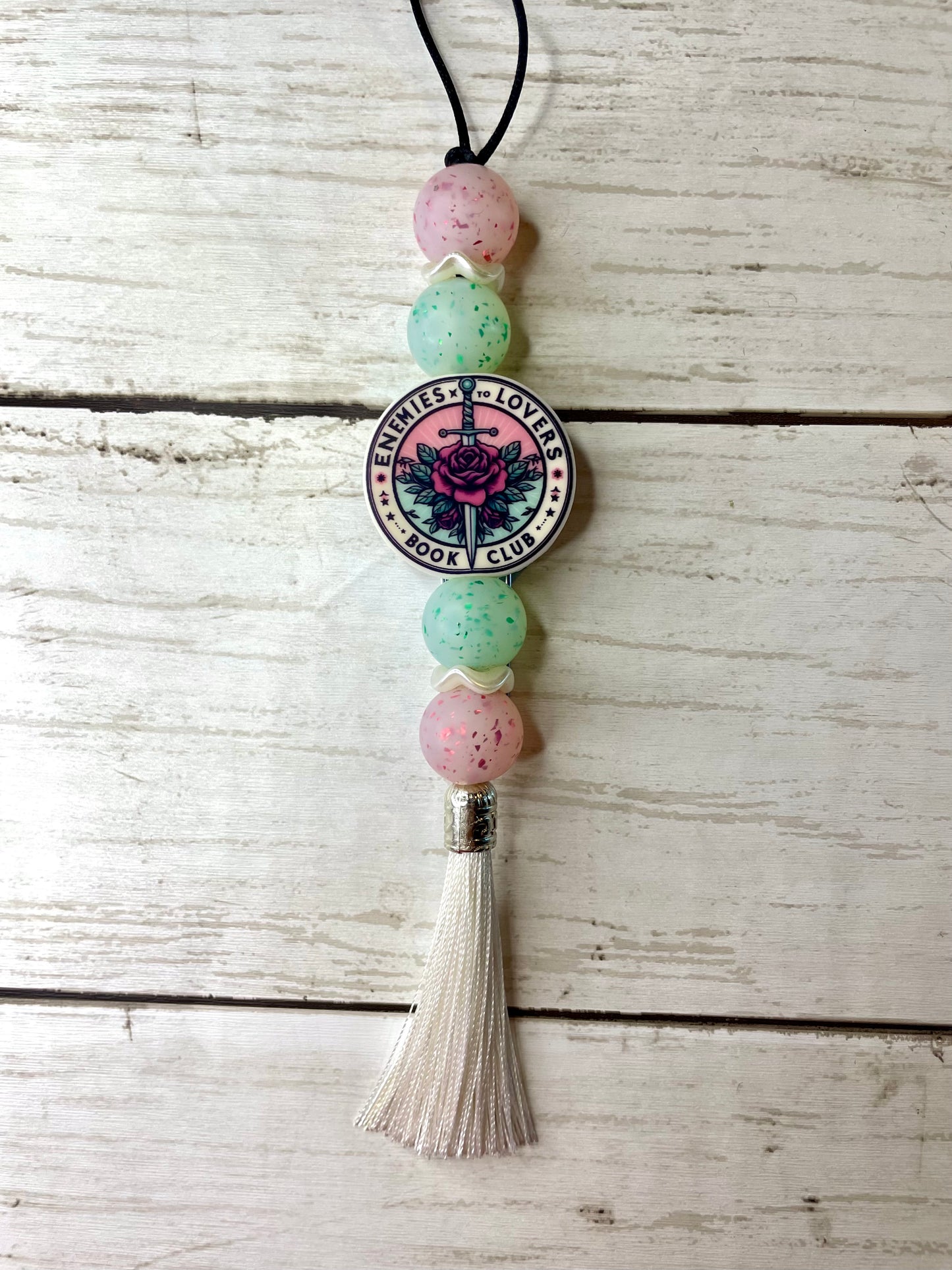 Enemies to lovers car charm