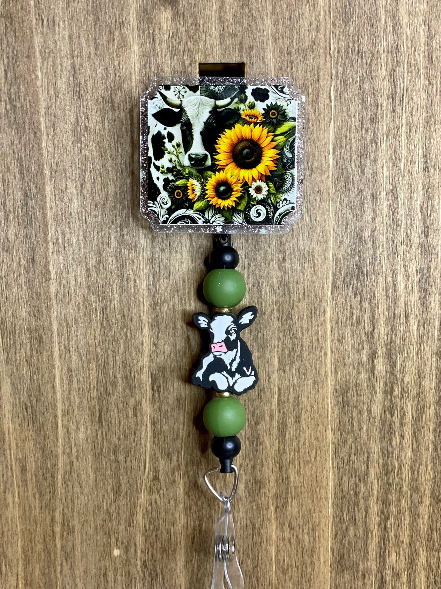 Sunflower cow