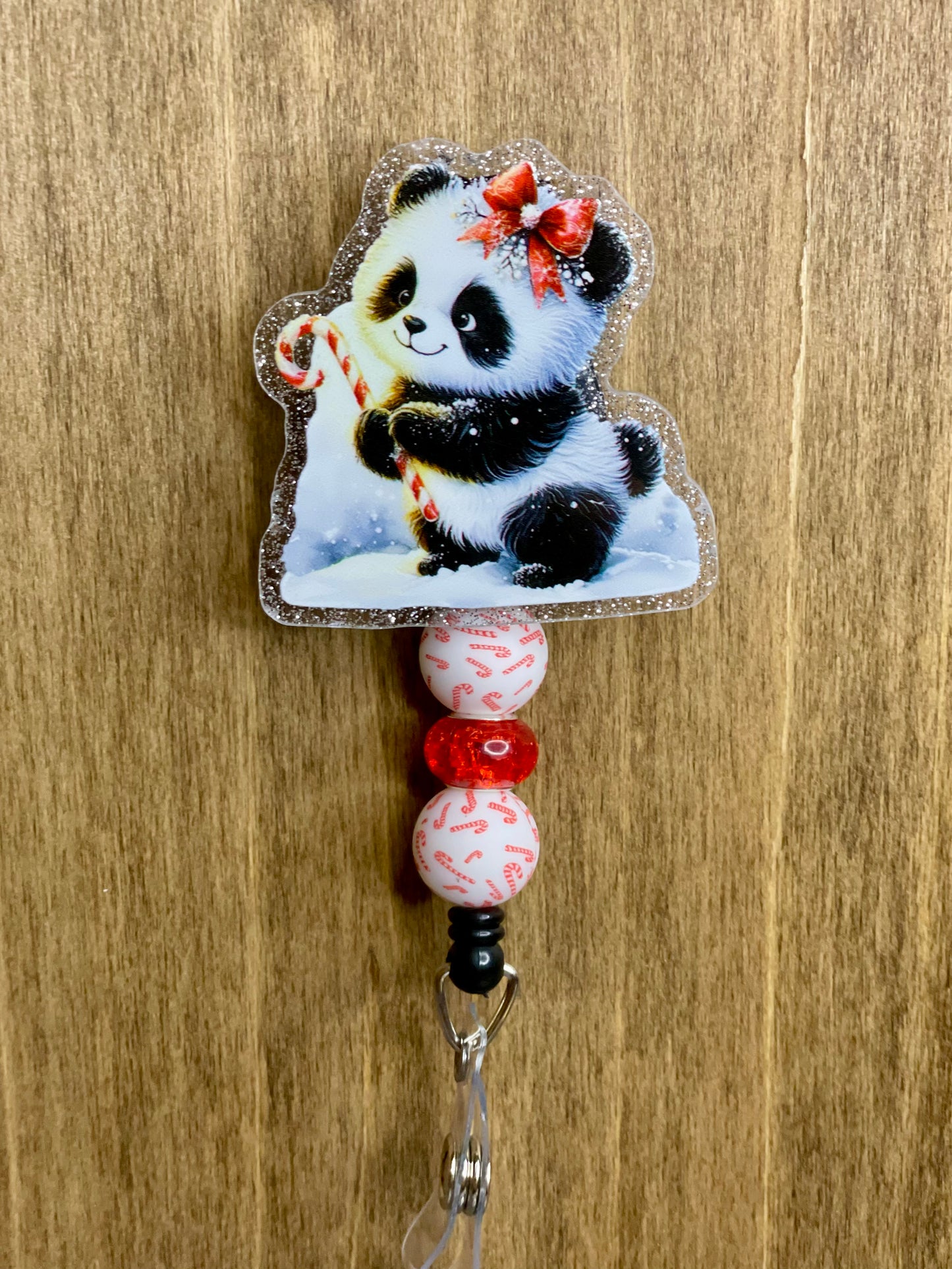 Candy cane panda