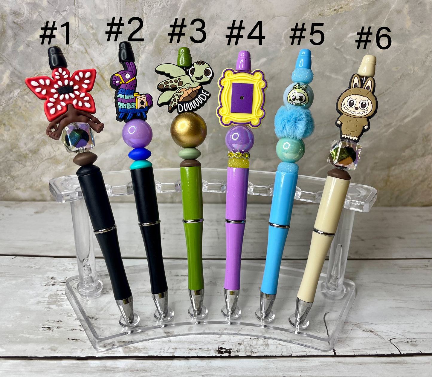 Character pens