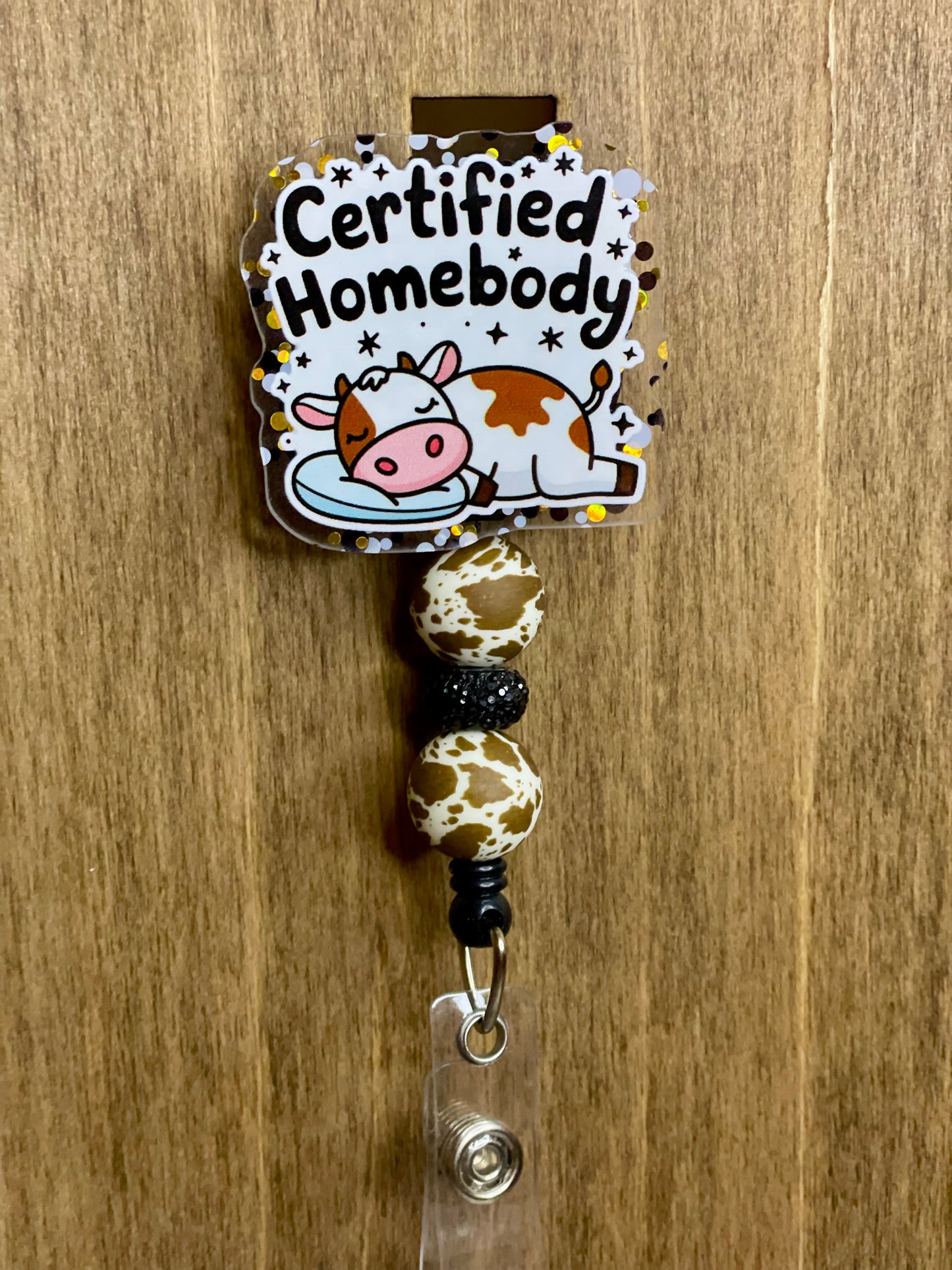 Certified Homebody cow