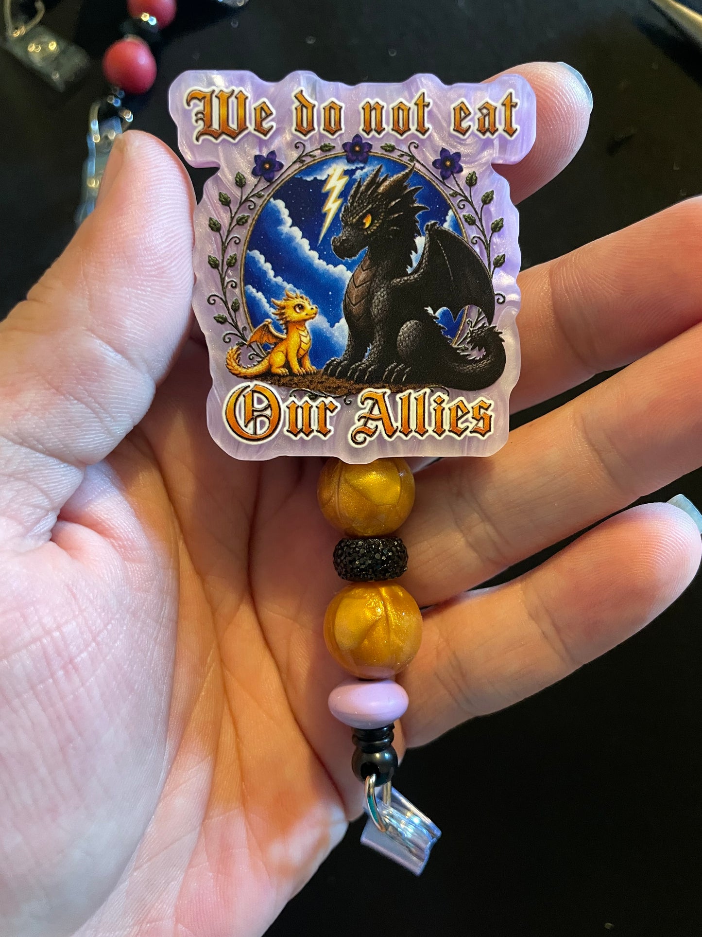 We do not eat our allies badge reel