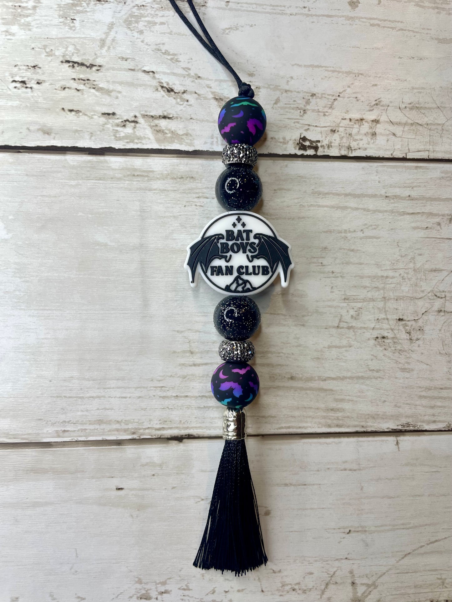 Bat boys fan club car charm
