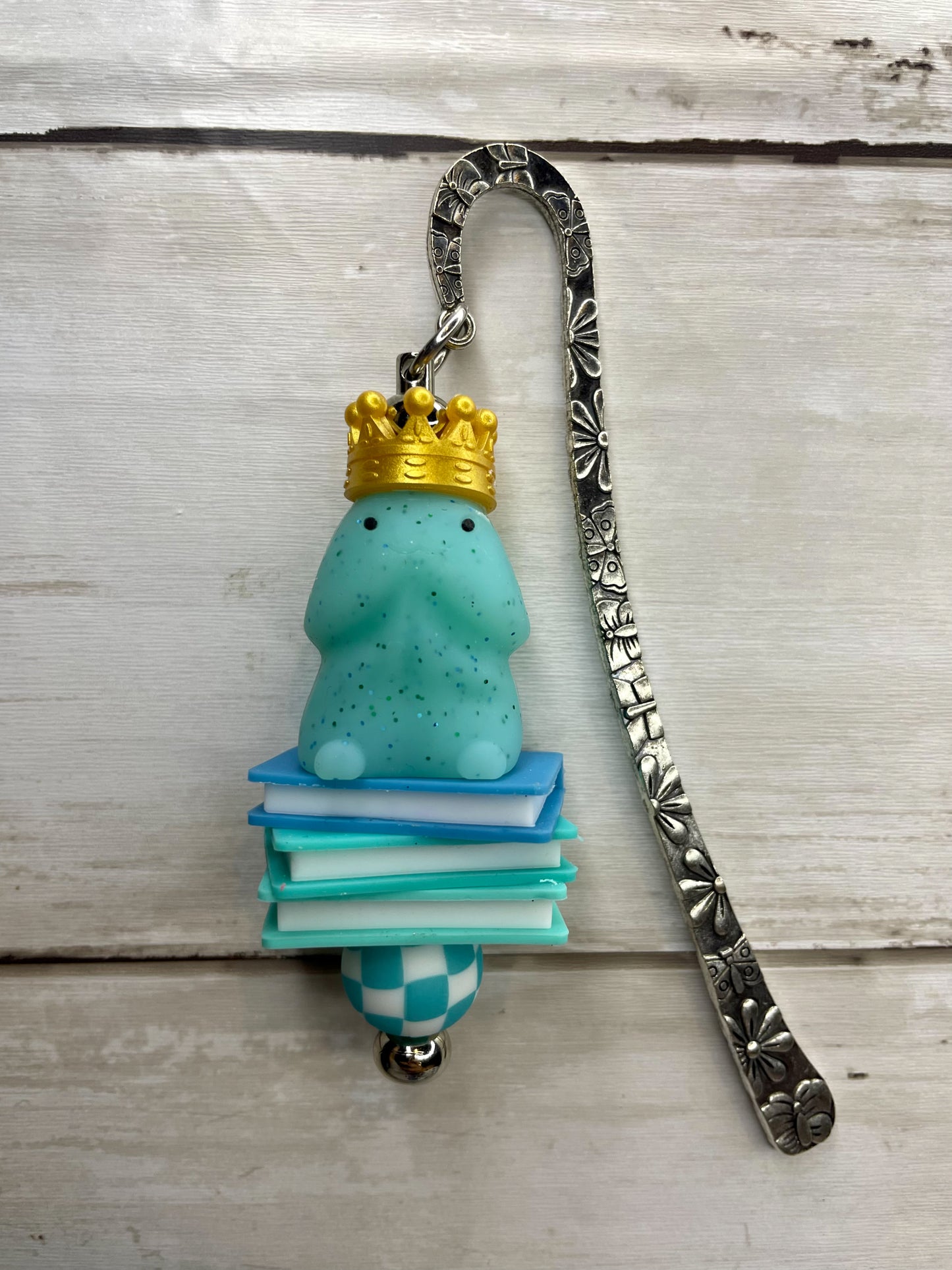 Glitter king Richard bookmark