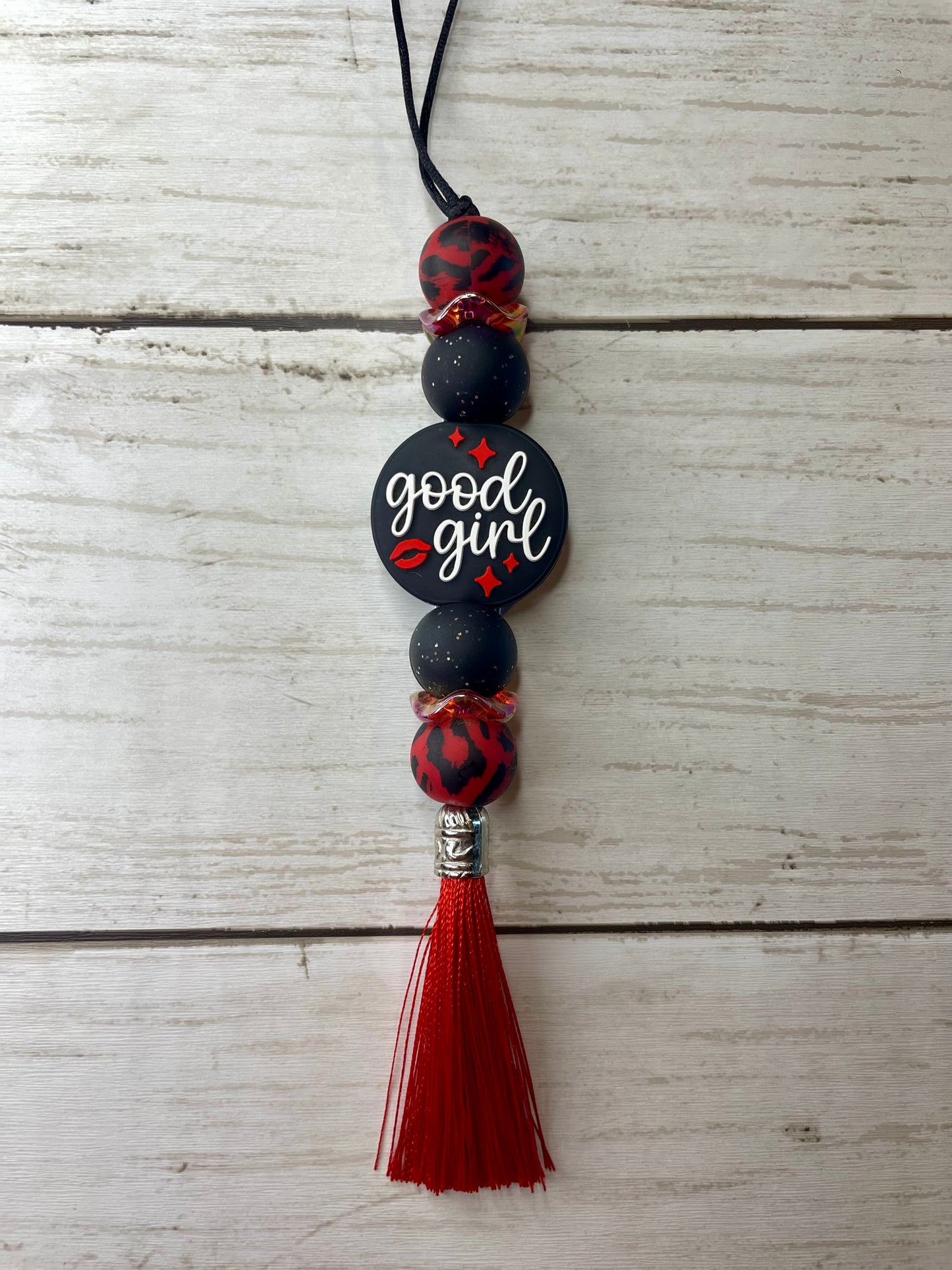 Good girl car charm
