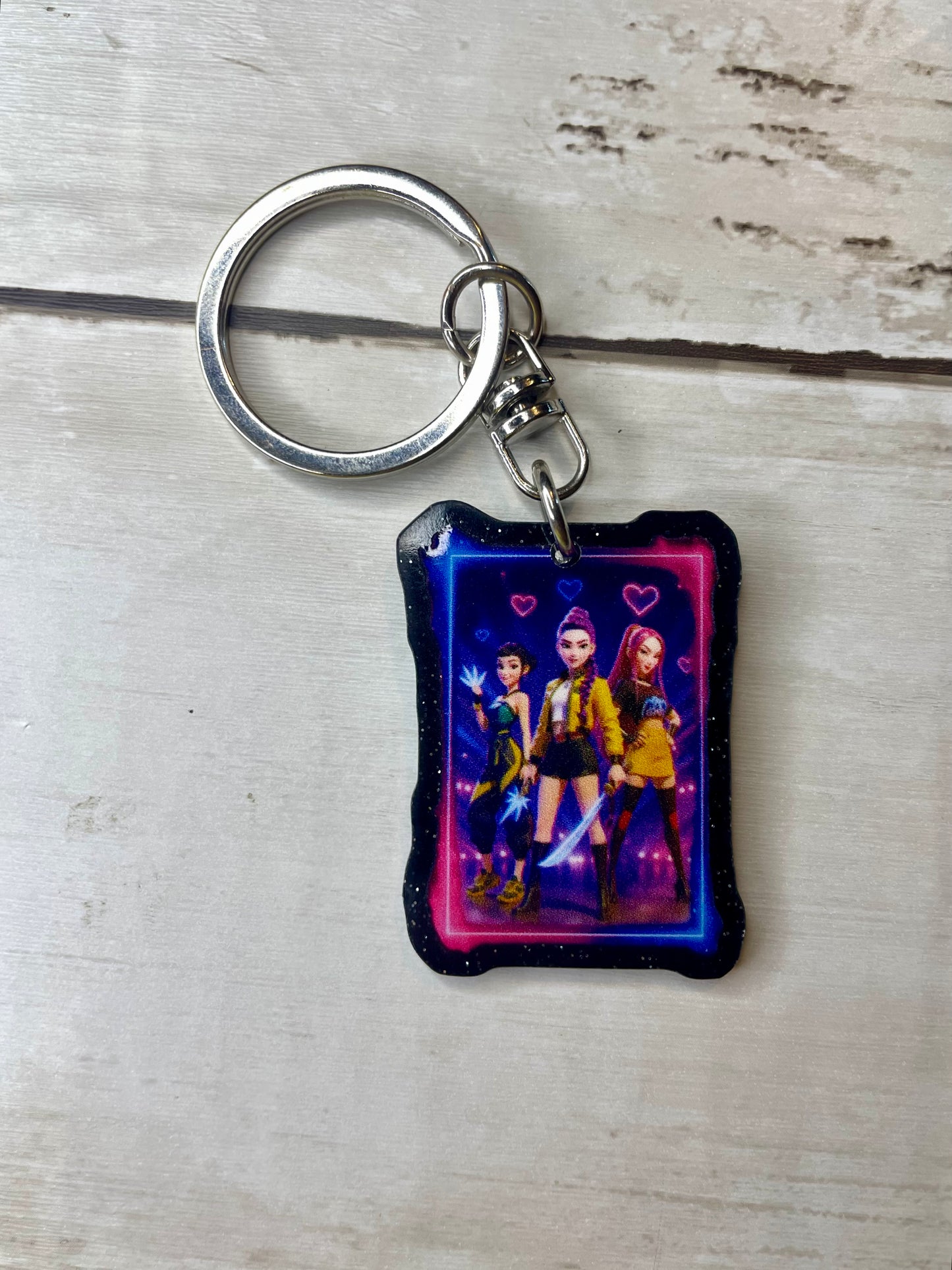 K-pop acrylic keychain