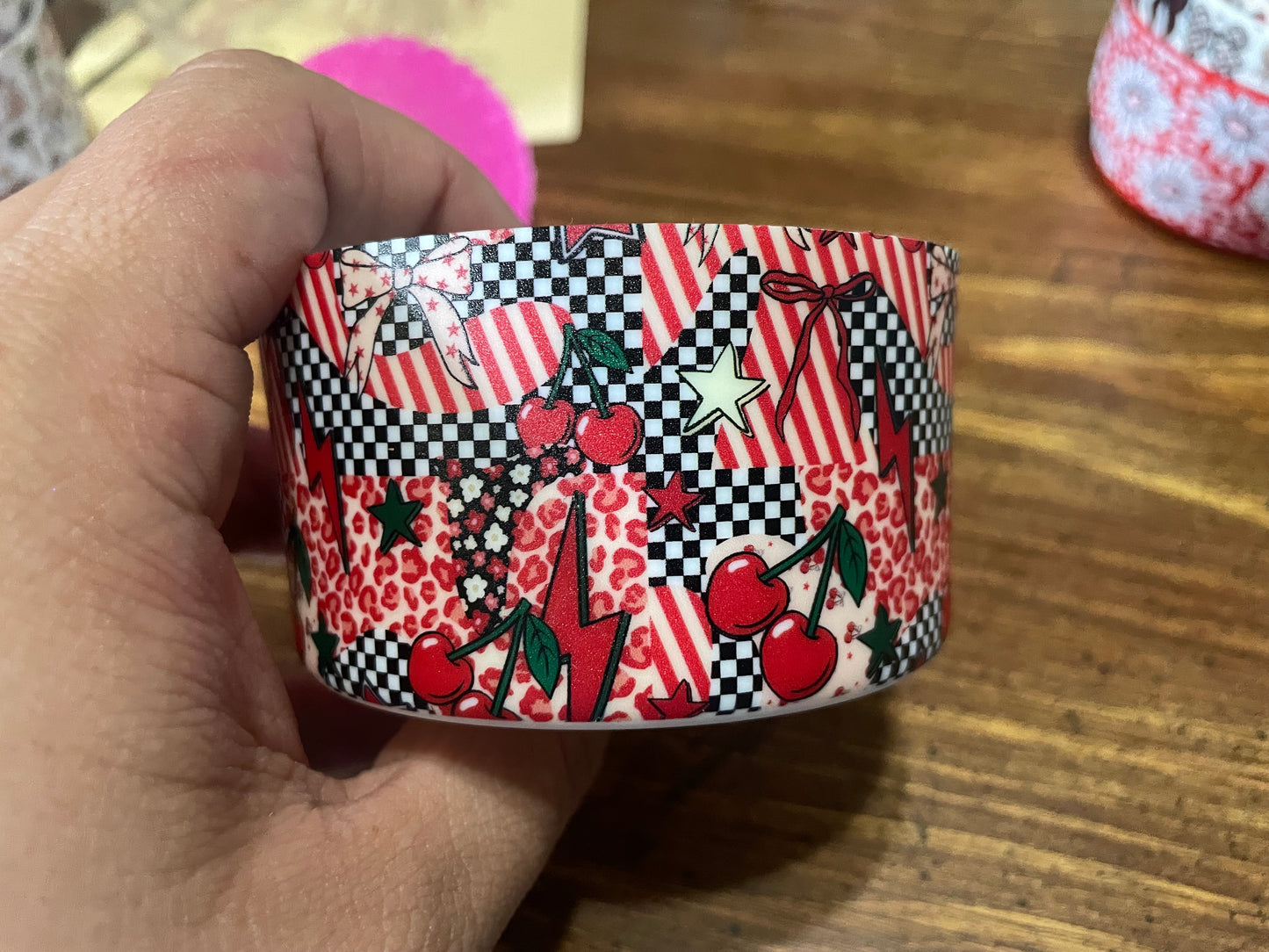 Cherry rush tumbler boot