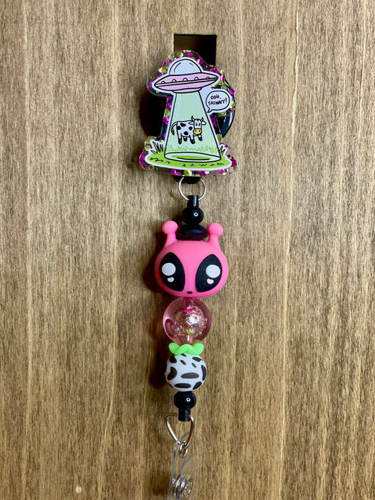Alien and cow