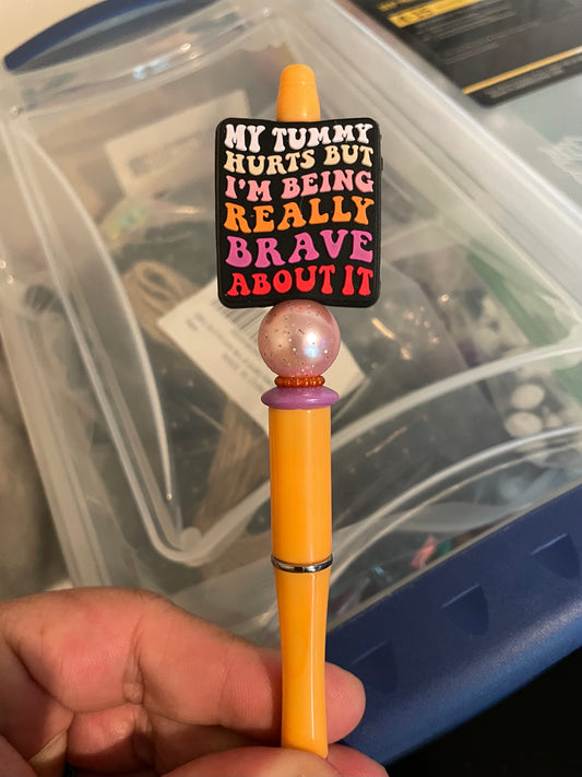 Tummy hurts pen
