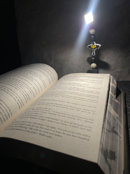 Custom book light.