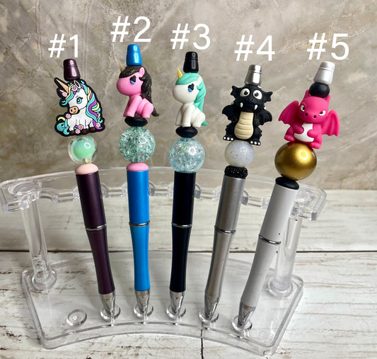 Unicorn and dragon pens