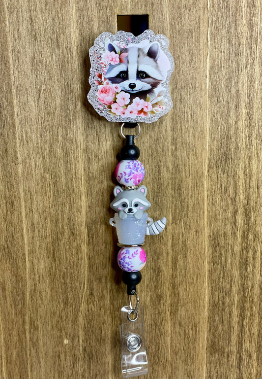 Floral Raccoon