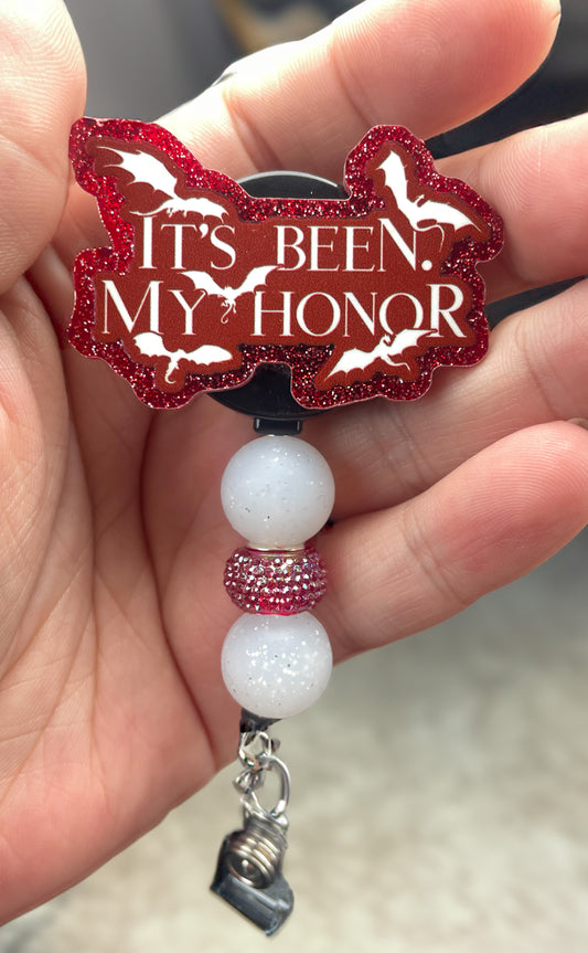 It’s been my honor 😭