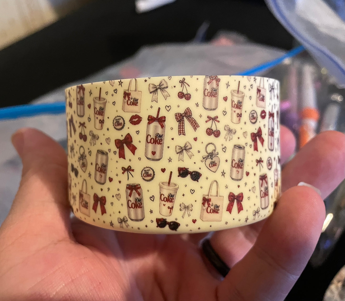 Diet Coke tumbler boot