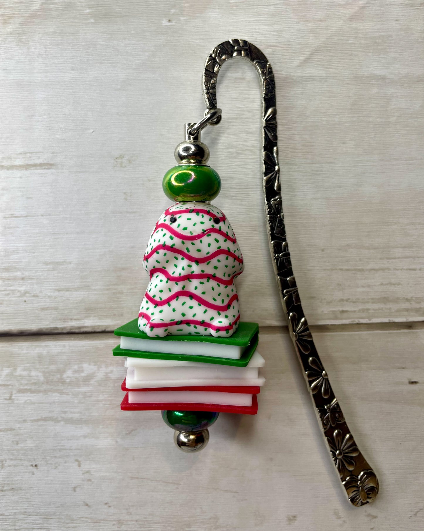 Christmas cake Richard bookmark