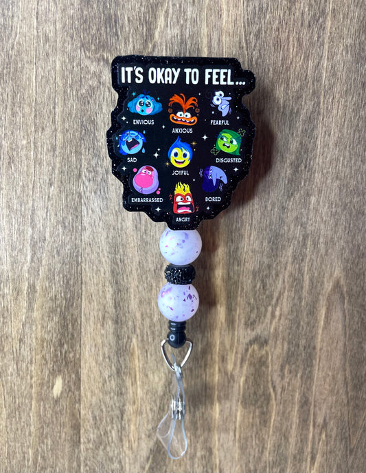 It’s ok to feel….
