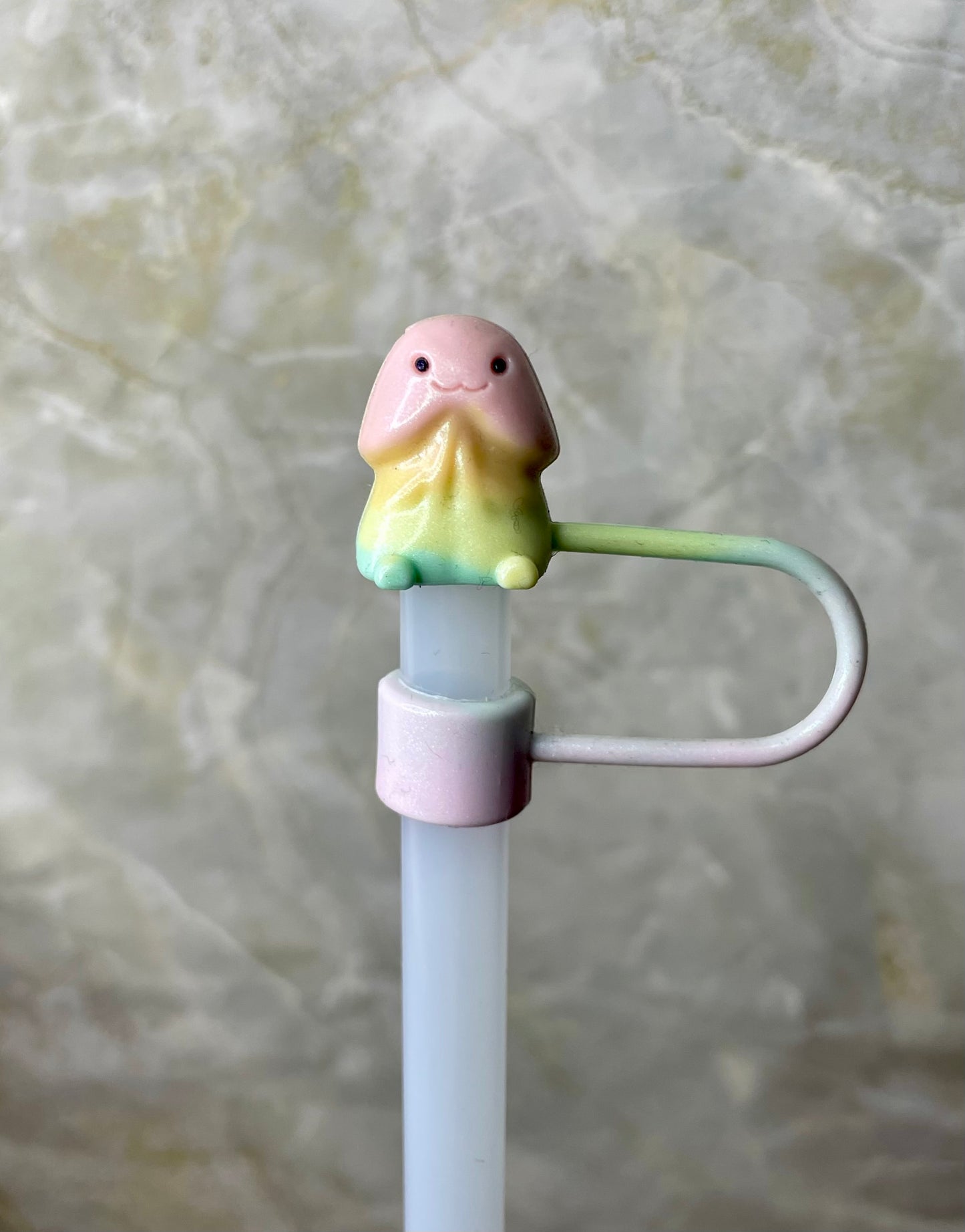 Richard pastel straw topper
