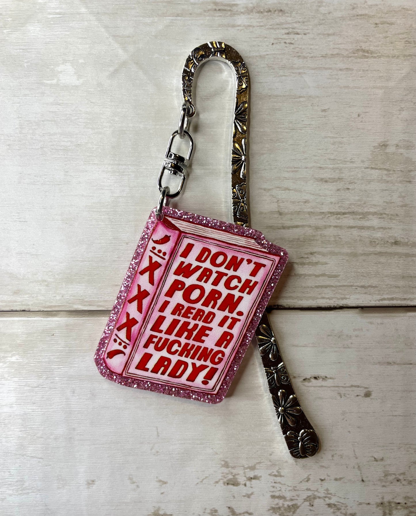 I read it like a f*cking lady bookmark