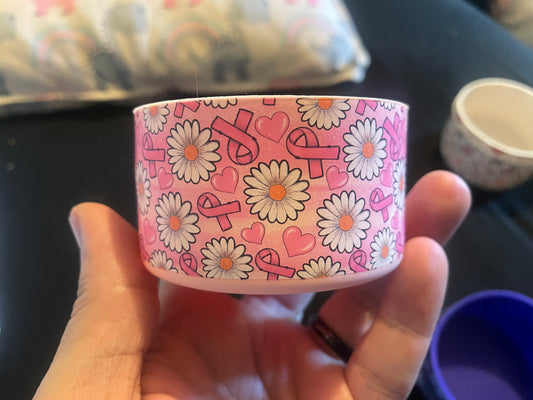 Breast cancer awareness tumbler boot