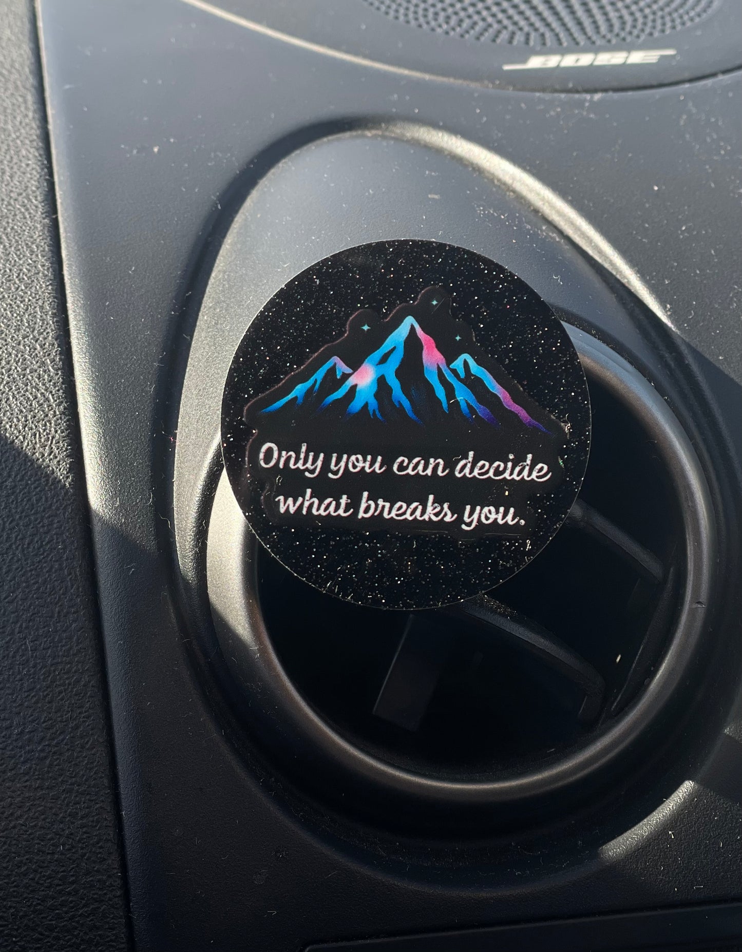 Only you can decide vent clip