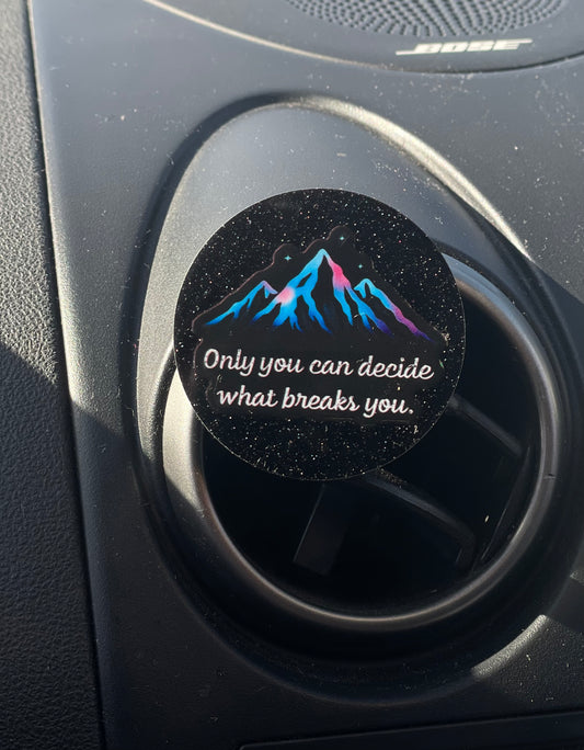 Only you can decide vent clip