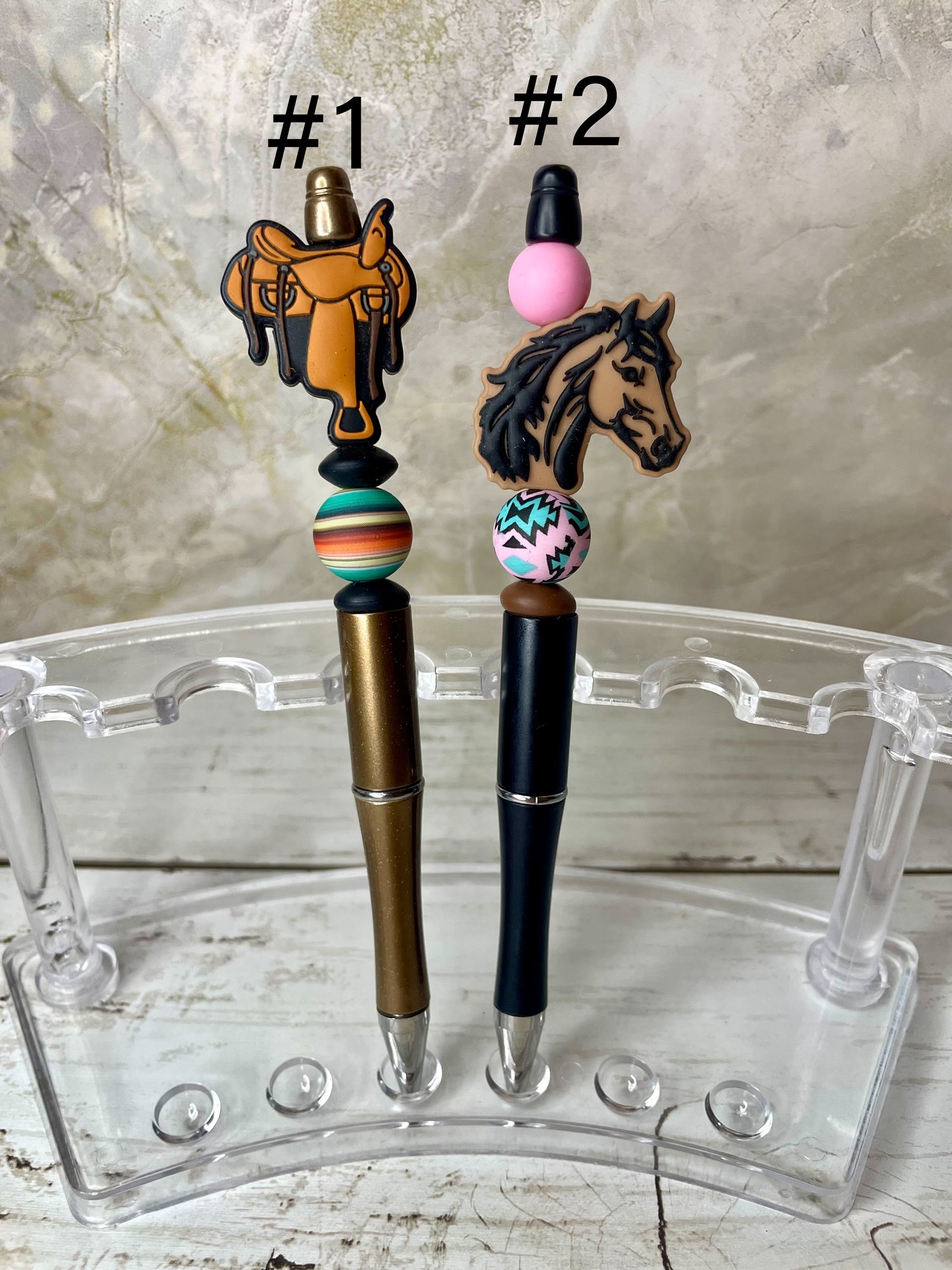 Horse pens