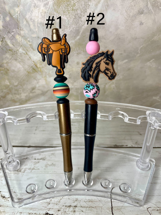 Horse pens