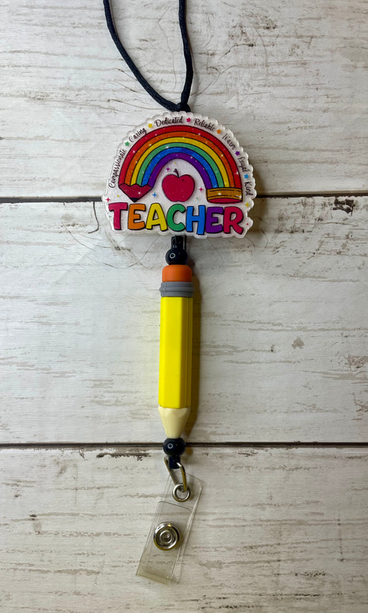 Teacher lanyard