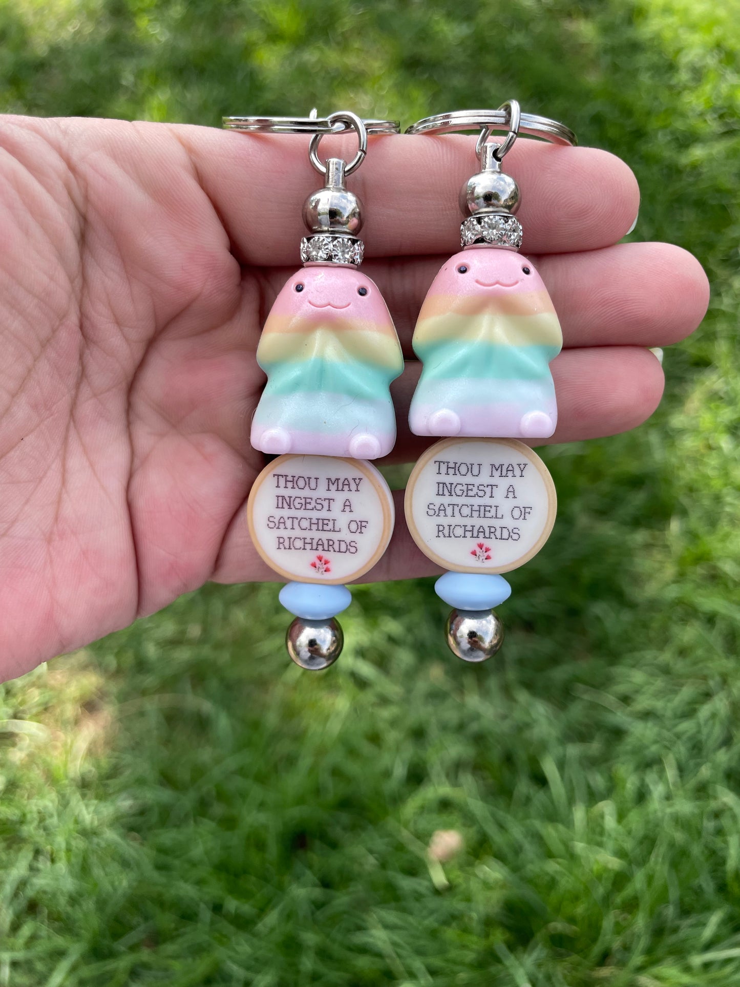 Ingest a satchel of Richards keychain