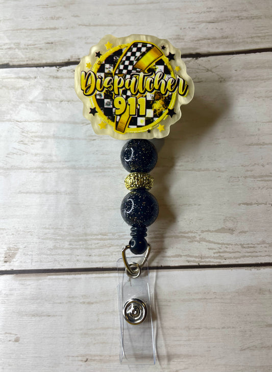 Dispatcher badge reel